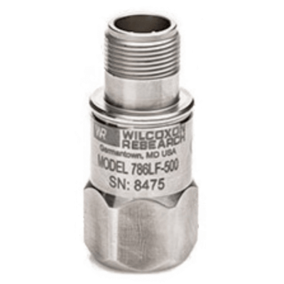 Wilcoxon Sensing Technologies Extremely Low-Frequency Accelerometer, Model 786LF Series